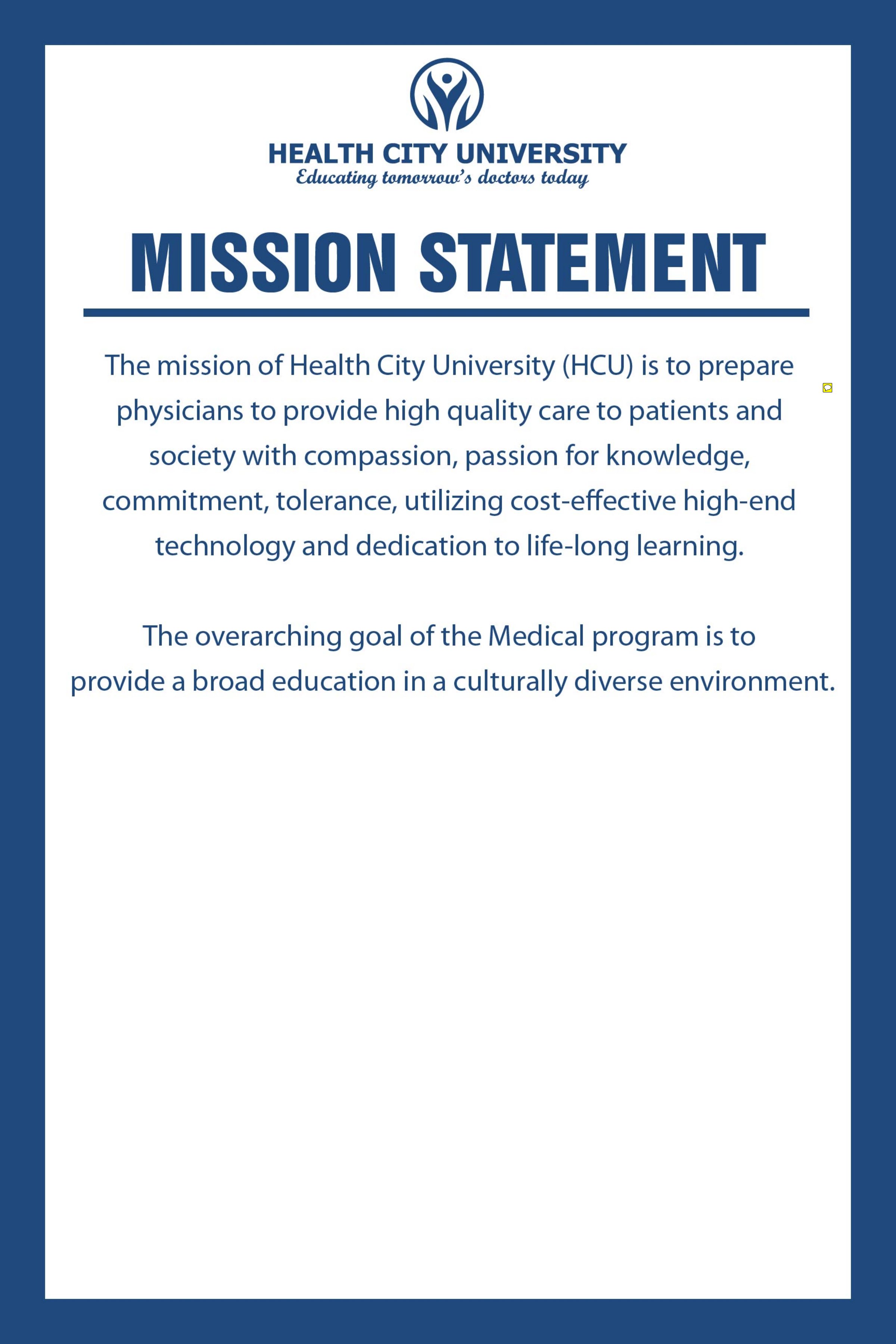 Mission Statement Commonwealth University